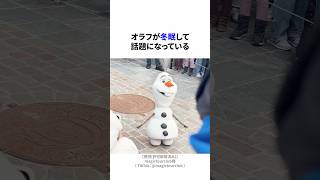 オラフが冬眠した