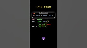 How to reverse a string in JavaScript?