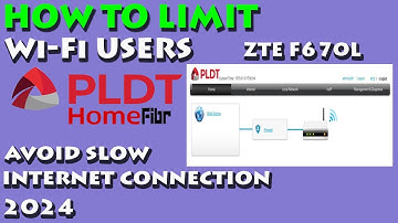 HOW TO LIMIT Wi-Fi USERS OF PLDT HOME FIBR USING A PHONE 2024