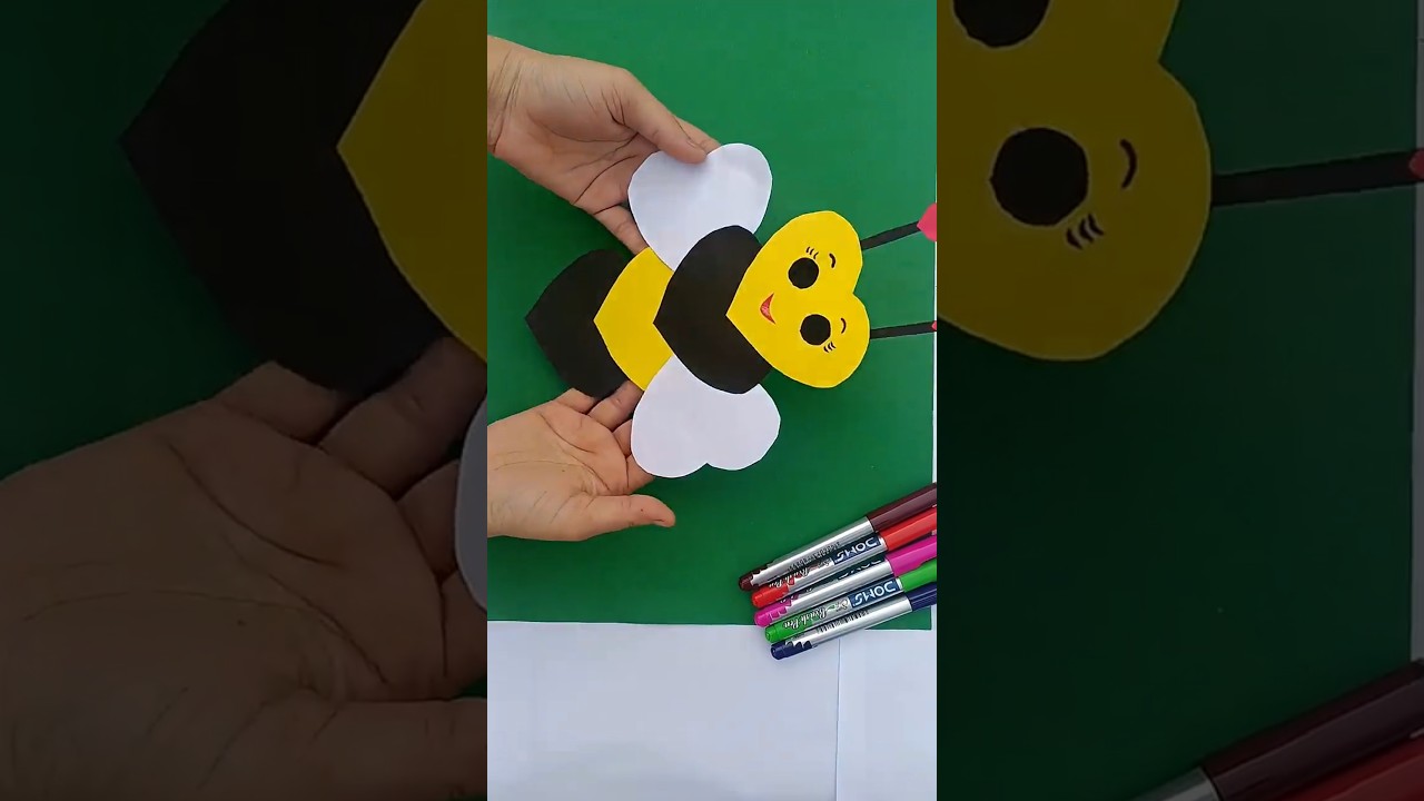 beautiful honey bee craft  