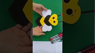 beautiful honey bee craft #honey bee # diy paper craft# for kids #handart #handcrafter beautiful honey bee craft #honey bee # diy paper craft# for kids #handart #handcrafter