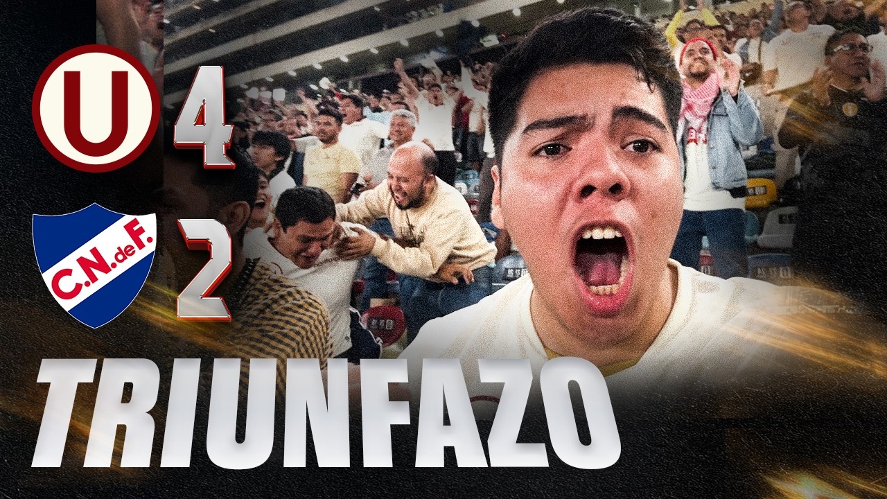 UNIVERSITARIO 4 - 2 NACIONAL *SEGUIMOS VIVOS* - REACCIÓN DESDE EL ...
