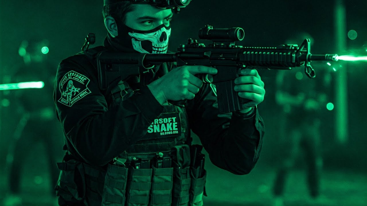 Airsoft de Noite em PORTUGAL!! Gameplay Usando Visão Noturna Digital. Central Strike Arena em Vagos