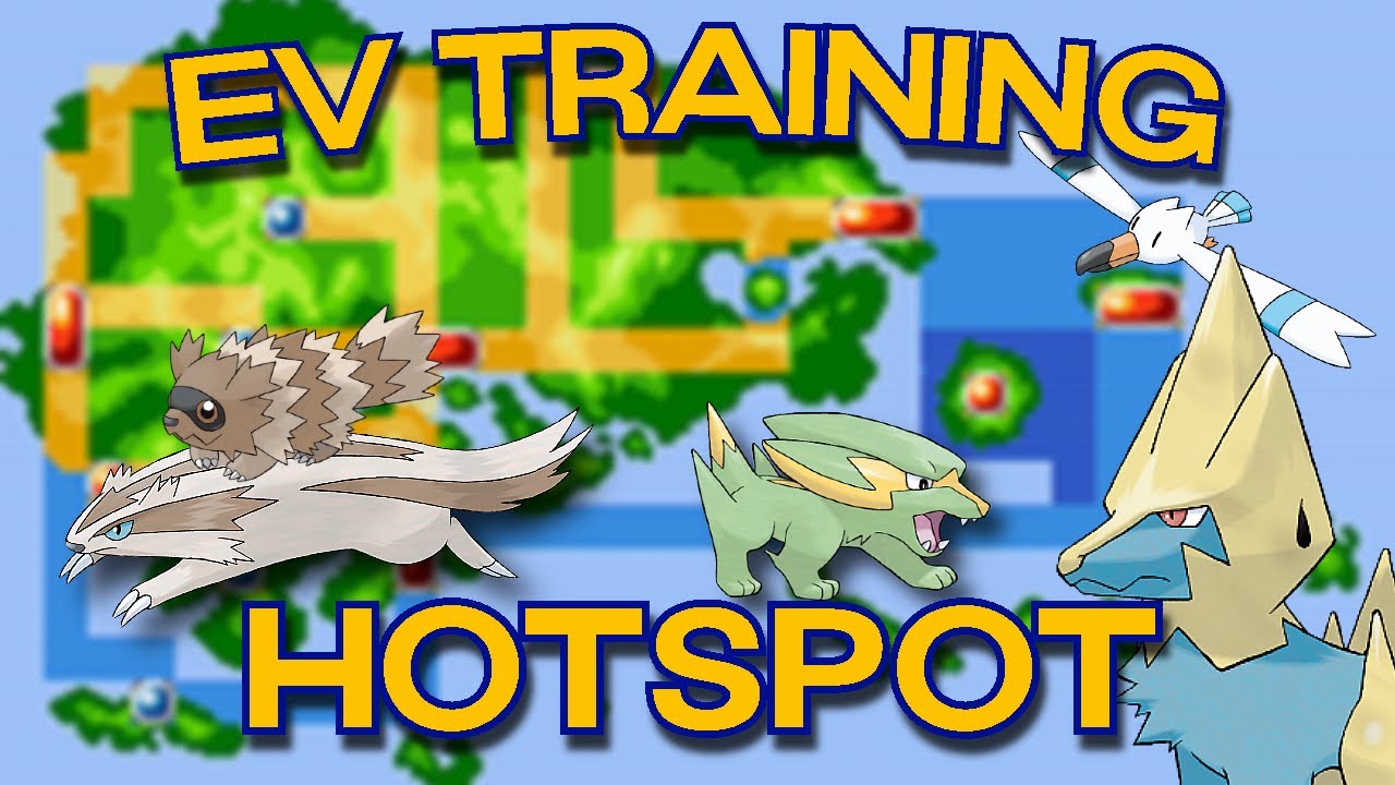 How to EV Train in Pokemon Emerald quickly 