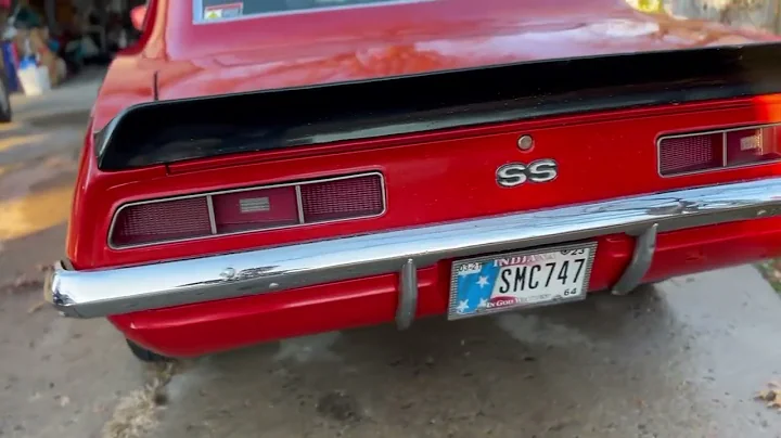 My 69 Camaro with black widow neighbor haters