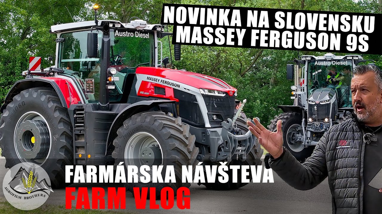 NOVINKA NA SLOVENSKU [ Massey FERGUSON 9S = MF Experience Day 2025  ] FARMÁRSKA NÁVŠTEVA#113