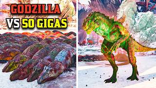 50 GIGAS vs GODZILLA – ARK Ascended’s Most INSANE Battle