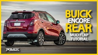 Gatorback Buick Encore/Chevy Trax Rear Mud Flap Installation Gatorback Mud Flaps For 2021 Current Buick Encore Gx Installation