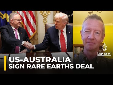 Trump signs landmark $8.5b critical minerals deal with Australia