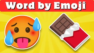 Guess the Emoji - 60 Words | Emoji Quiz Challenge 2024 | Emoji Quiz