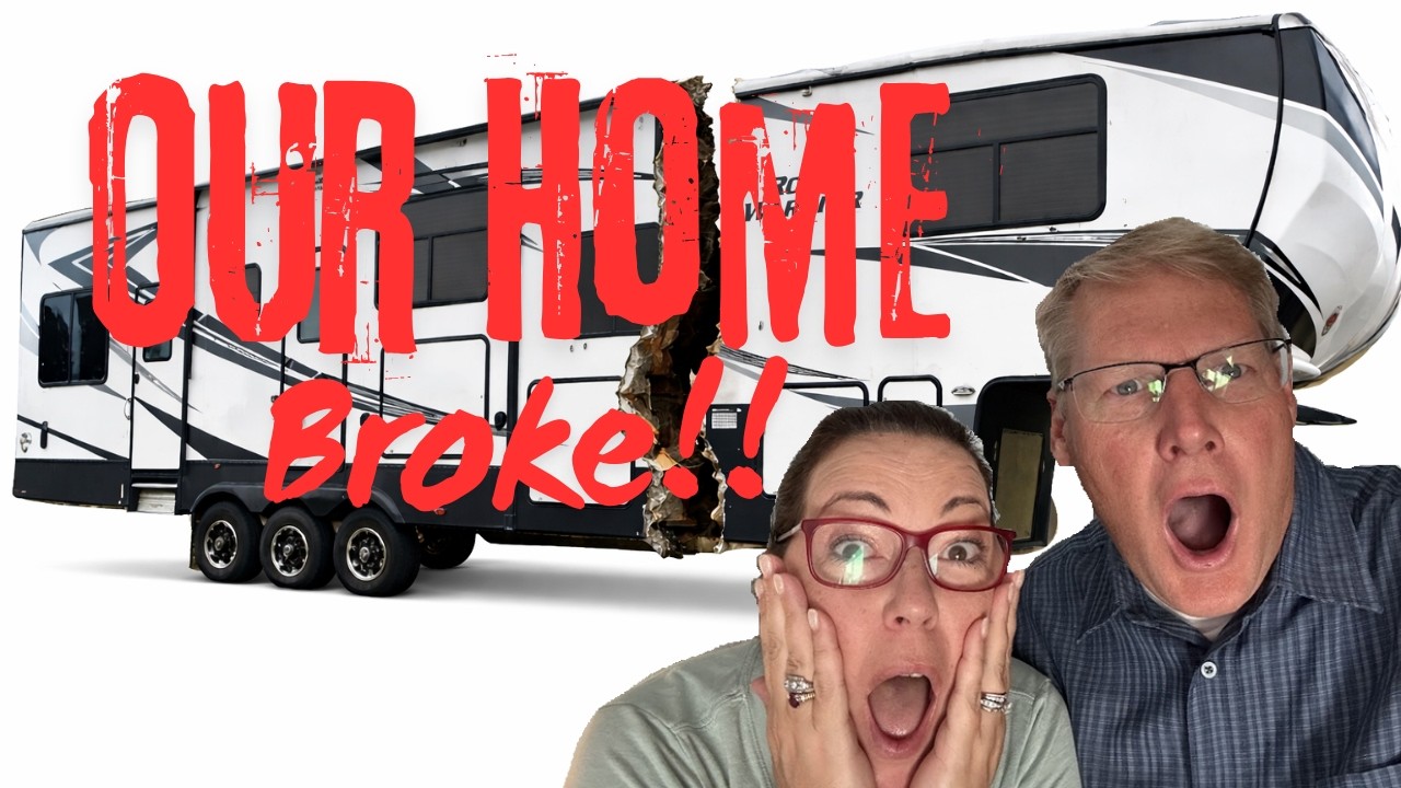 Broken Home - Fifth Wheel Wall Issues - RV Living - YouTube