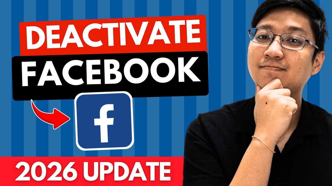 How To Deactivate Your Facebook Account (2026) - YouTube