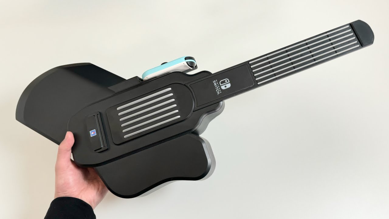 Nintendo Switch ギター型コントローラー GUITAR LIFE ギターライフ レッスン1』が2024年春発売決定。ギター型