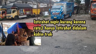 Supir Truk Expedisi Kurang Istirahat