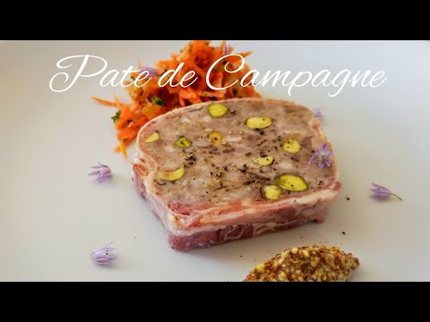【ビストロの定番】パテ ド カンパーニュの作り方！！フランス料理