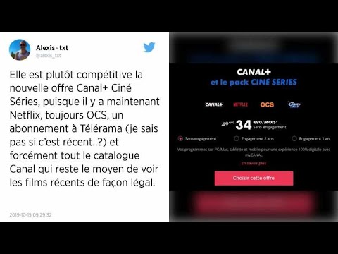 La plateforme de streaming Netflix débarque sur Canal  ce mardi