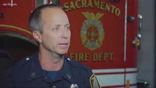 Sacramento firefighters slammed on Fourth of July with responses to 73 different fires