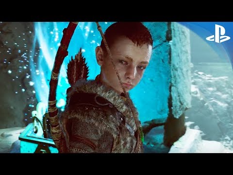 LUCHANDO con ATREUS en God of War (Subtitulado)