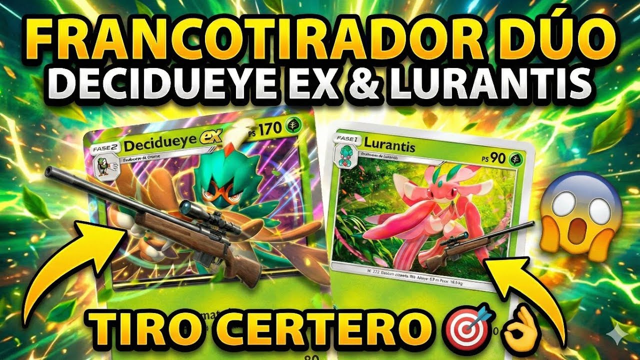 ​¡ESTÁ ROTO! 🤯 LURANTIS Y DECIDUEYE DESTROZAN EL META 🏹🍃