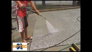 HyTec Exposed Concrete using Rugasol