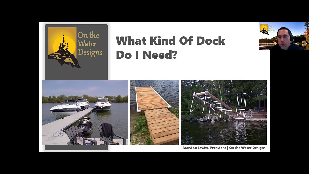 What Kind Of Dock Do I Need? (Full Version)