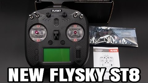 NEW FLYSKY ST-8 2.4ghz TRANSMITER 2022