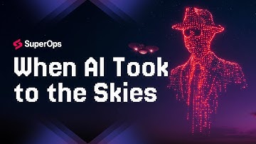✨ AI Takes Flight: The SuperOps Drone Show Experience in Las Vegas