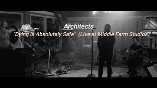Architects - "Dying is Absolutely Safe" instrumental + Lyric on screen