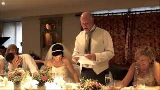 An amazing father of the bride's speech