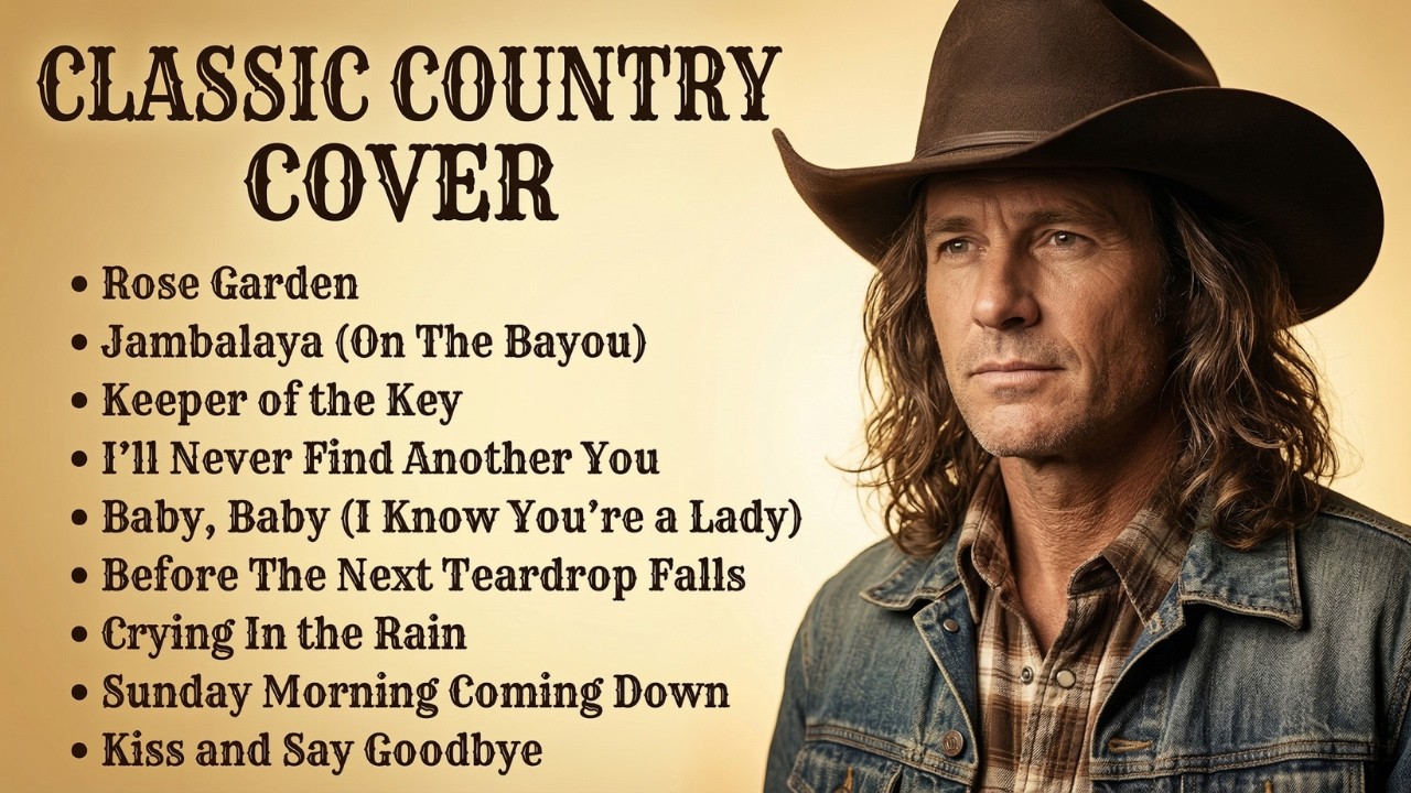 Timeless Classic Country Covers | Rose Garden, Jambalaya & Before The Next Teardrop Falls