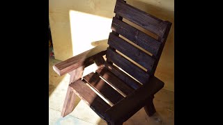 Кресло на черных саморезах.  Классика жанра. DIY armchair.