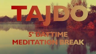 🌊TAJDO 5' DAYTIME MEDITATION BREAK Peaceful Ambient Music for Deep Meditation, Sleep, Yoga, Relax
