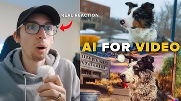 The BEST AI video Generation Tool - RunwayML Gen-1 First Look
