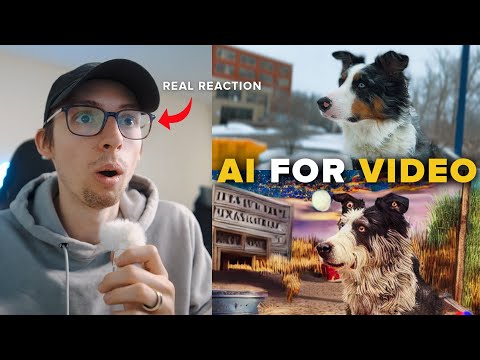The BEST AI video Generation Tool - RunwayML Gen-1 First Look