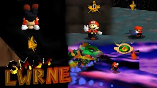Lwrne B3 Dark Fortaleza All 3 Stars, Final Bowser Battle & Ending