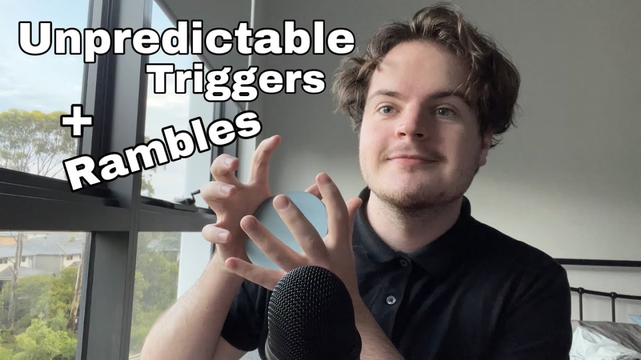 ASMR | Fast & Aggressive Unpredictable Triggers w/ Rambles