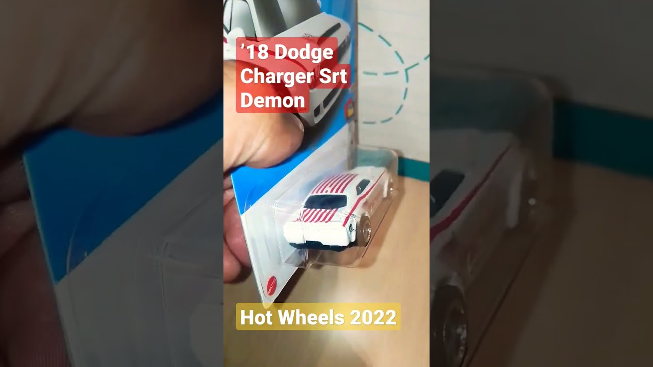 ’18 Dodge Charger SRT Demon Hot Wheels 2022