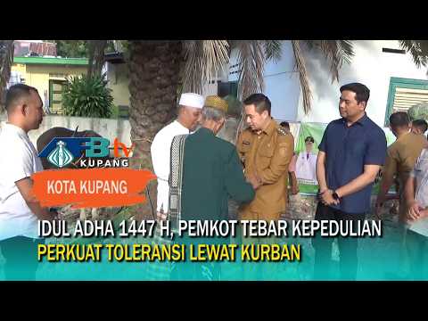 Jelang Idul Adha, Pemkot Kupang Salurkan Hewan Kurban
