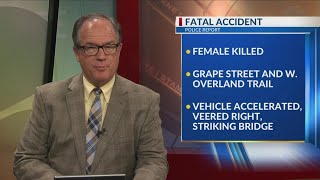 Female killed in North Abilene crash