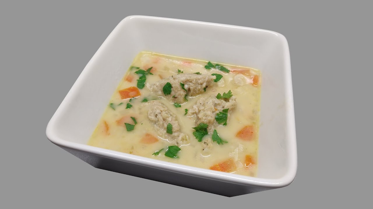 Drožďová polévka s drožďovými noky recept