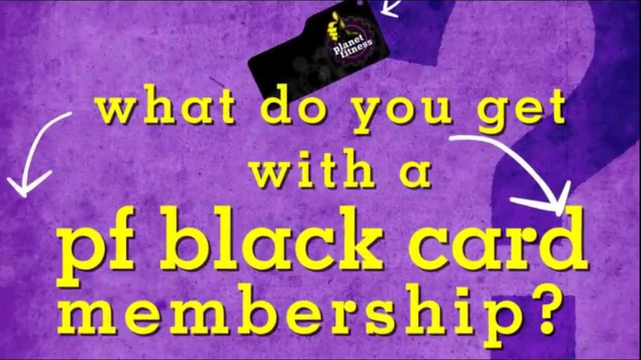 PF Black Card Benefits YouTube
