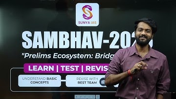 ⚡ Biggest Prelims Program | SAMBHAV 2026 | Game-Changing Programme | UPSC CSE | Sunya IAS