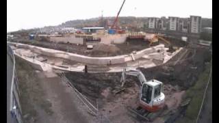 Cardiff International White Water Time Lapse Construction