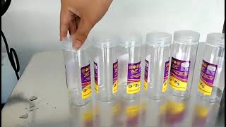 PLM-90RD Automatic double-label positioning round bottle desktop labeling machine
