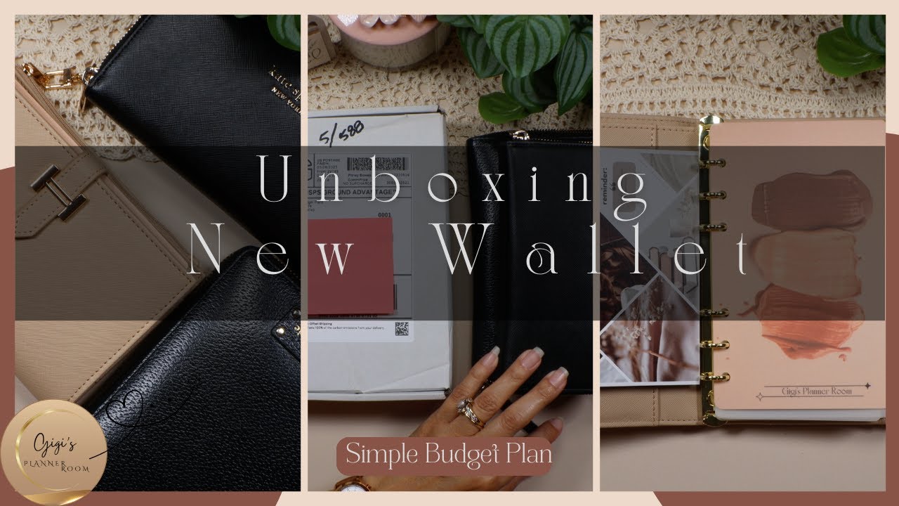 WALLET UNBOXING |So Excited!!! @simplebudgetplans - YouTube
