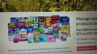 RiteAid - how to  join Allergy Rewards