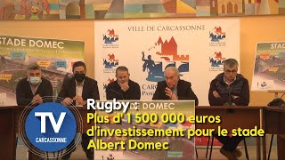 Rugby : Plus d' 1 500 000 euros d'investissement  pour Domec :