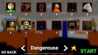 Five Nights At Baldi's Redone! (Custom Night, Dangerouse)