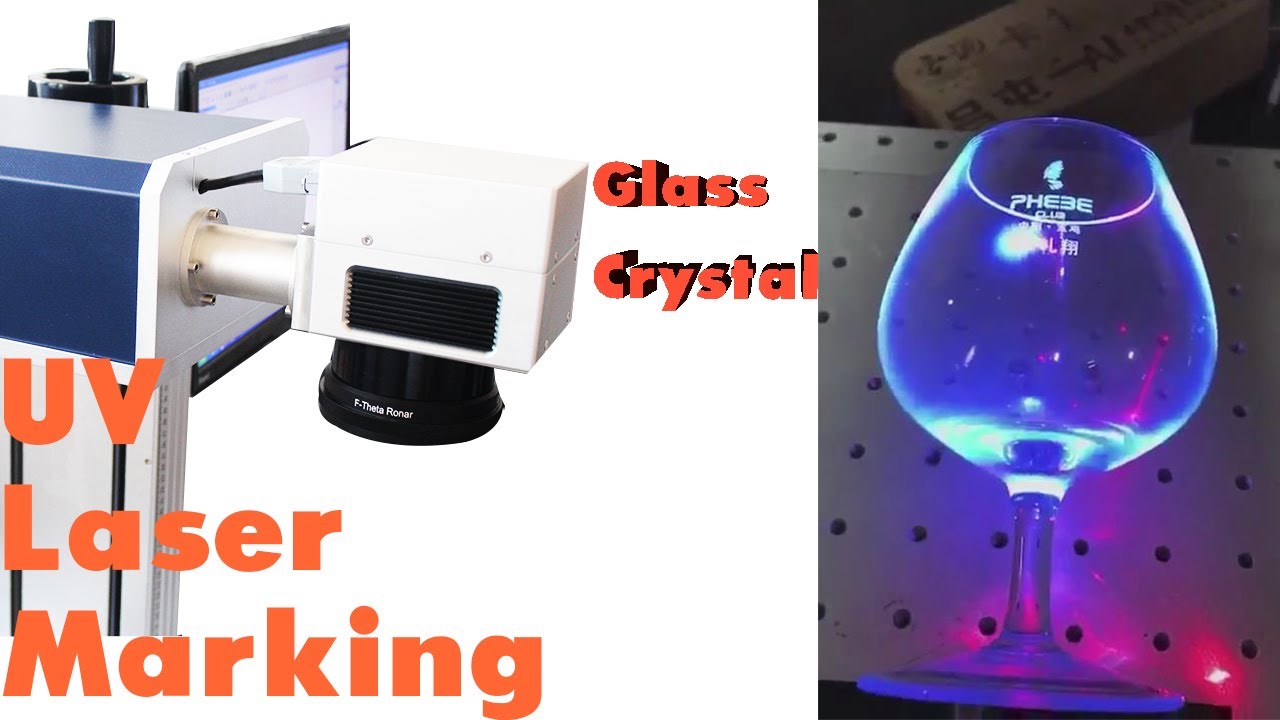 3W 5w Glass Wine Bottle Crystal Laser Etching Machine Plastic Uv Laser  Marking Machine