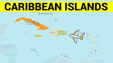 CARIBBEAN ISLANDS MAP - Learn the Countries and Islands of the Caribbean